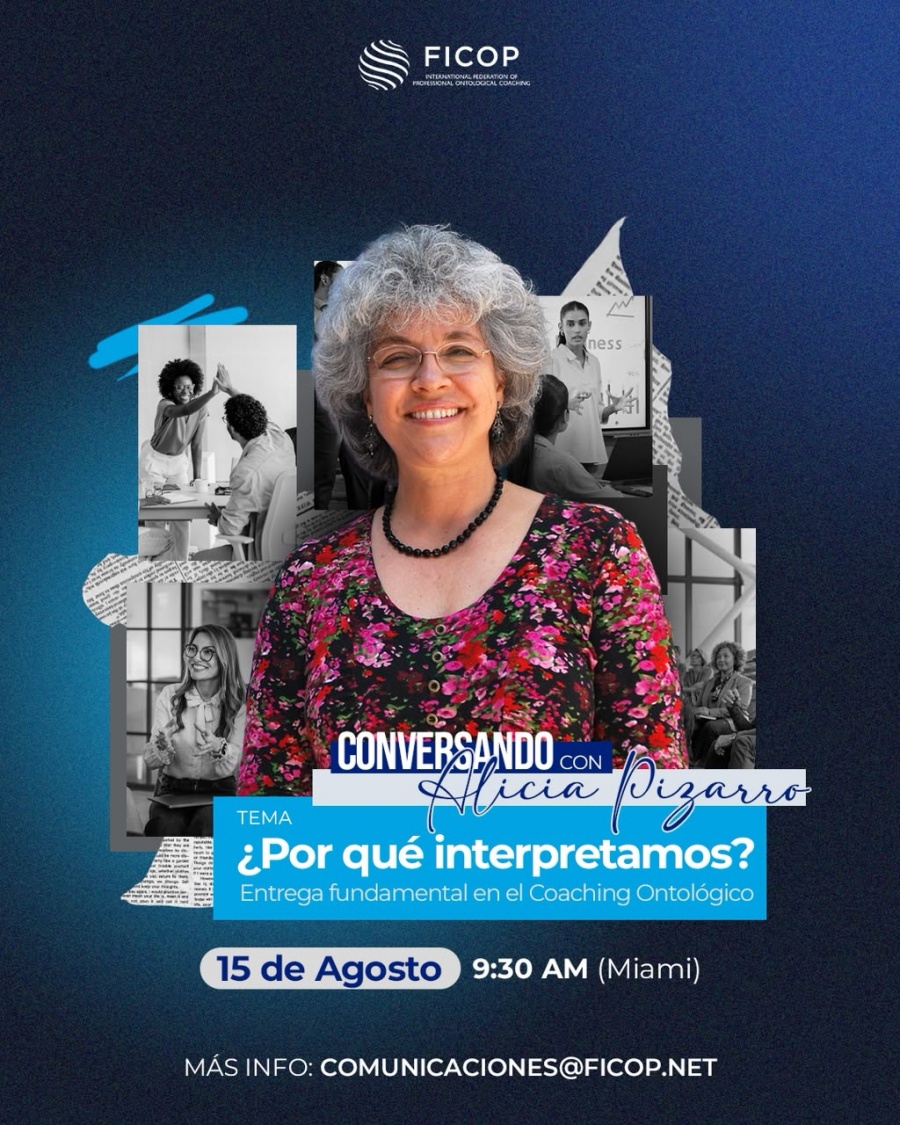 Conversando con Alicia Pizarro este 15 de Agosto